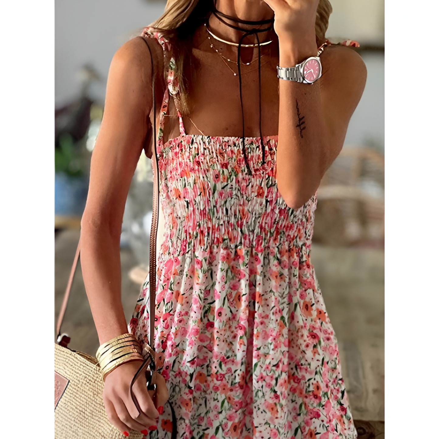 Dames Slipjurk - Boheemse Stijl - Elegante Look - Comfortabele Pasvorm