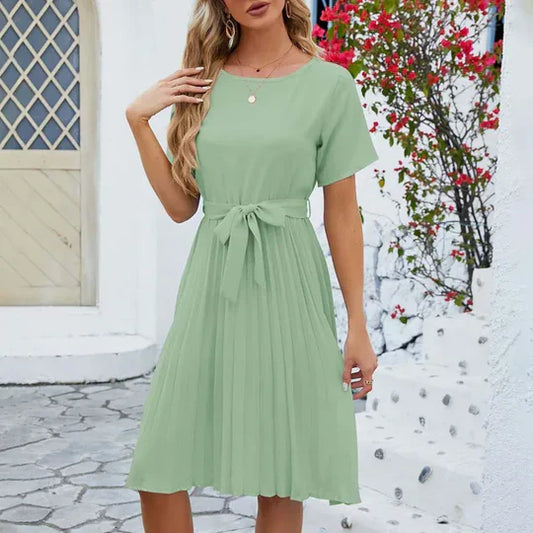 Variant image for Geplooide Jurk | Jurken Dames Zomer | Emma-6