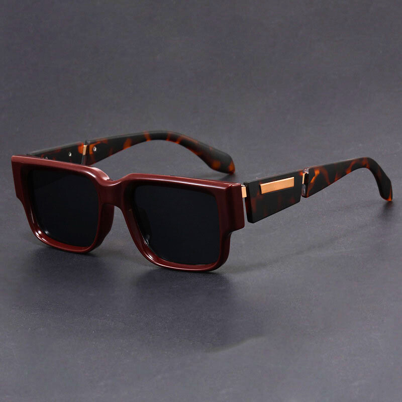 Heren Bril - Modern Vierkant Frame - Lichtgewicht - Statement Stijl
