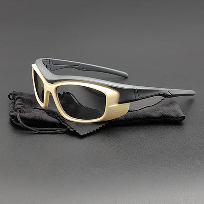 Heren Zonnebril - Sportief Ontwerp - HD Polarized - Licht & Sterk