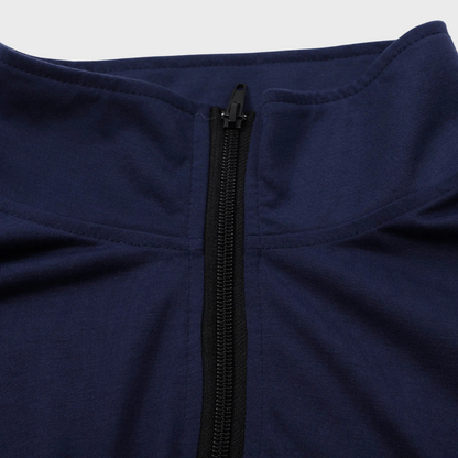 Heren Halve Rits Lange Mouwen Pullover