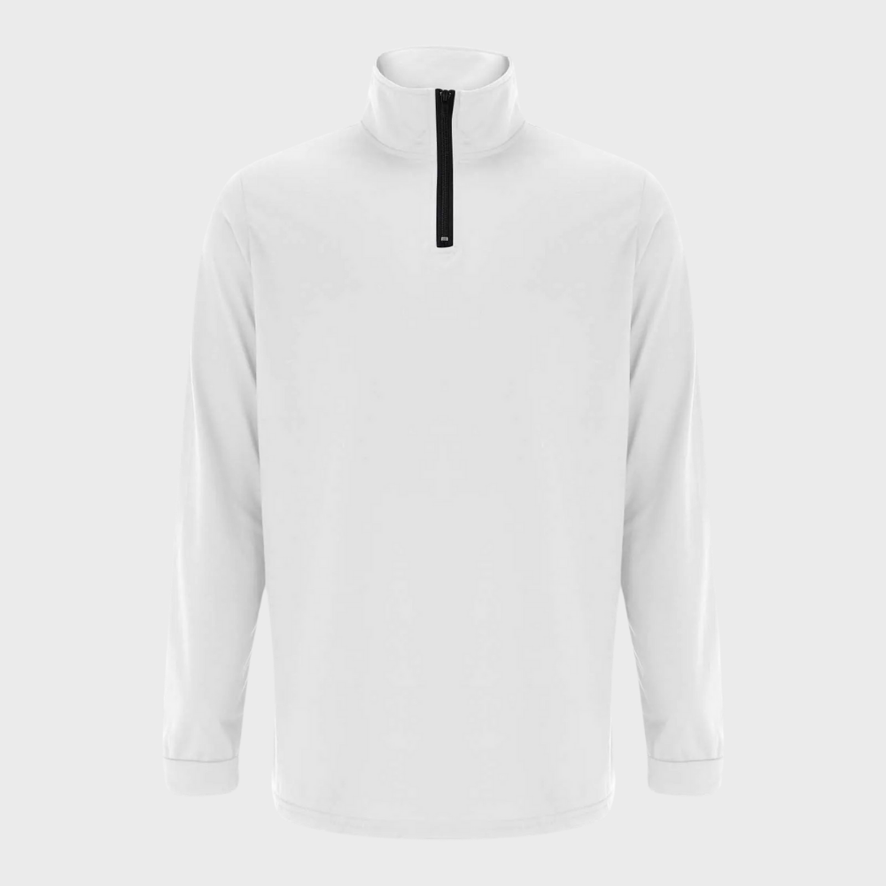 Heren Halve Rits Lange Mouwen Pullover