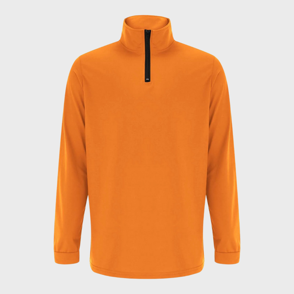 Heren Halve Rits Lange Mouwen Pullover