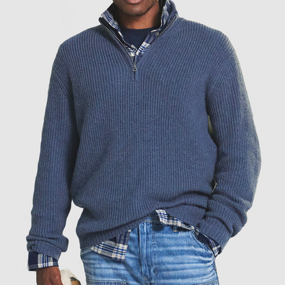 Heren Trui Met Ritssluiting | Truien Heren Voor Herfst En Winter | James