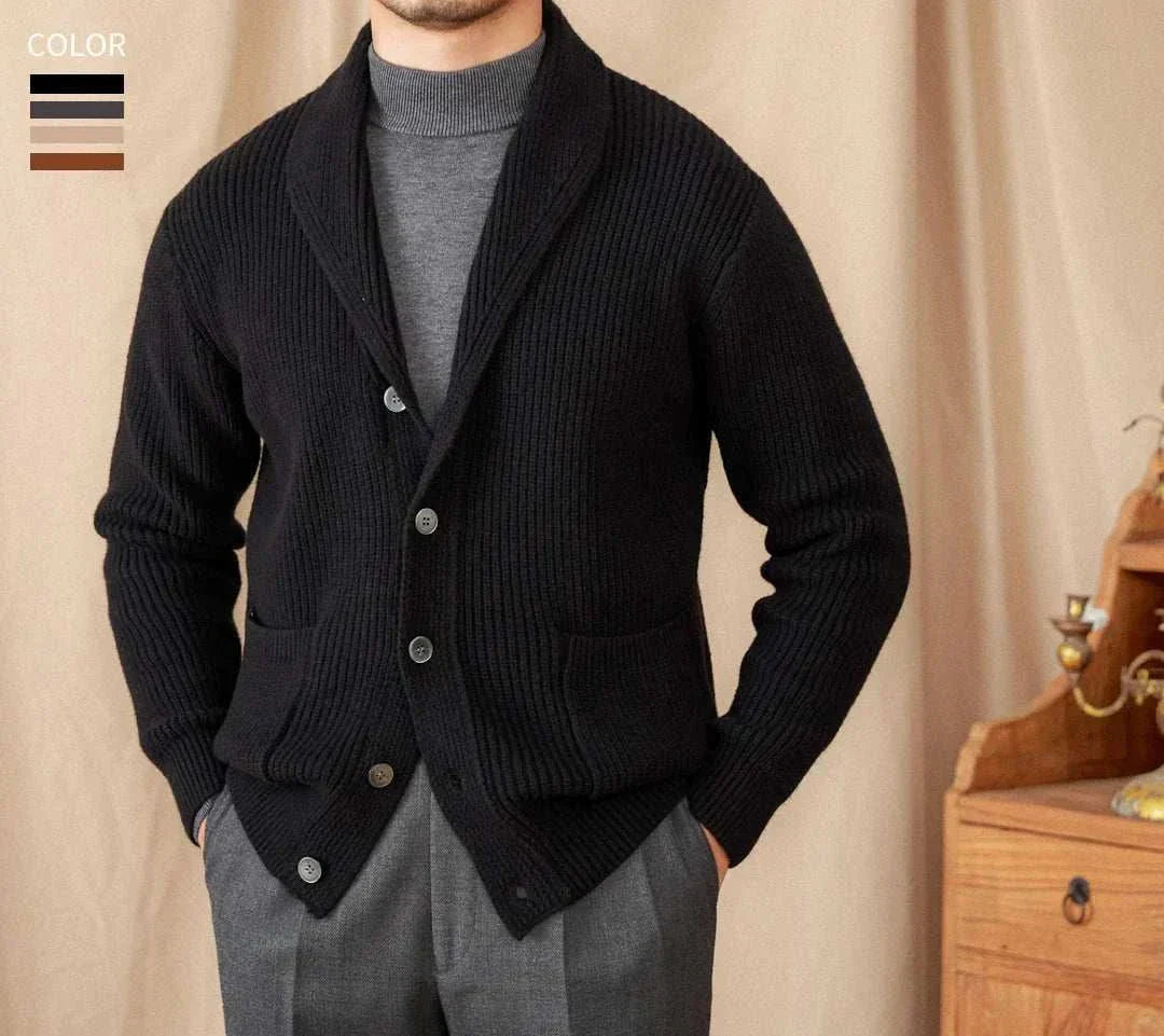 Herfstvest van vintage materialen