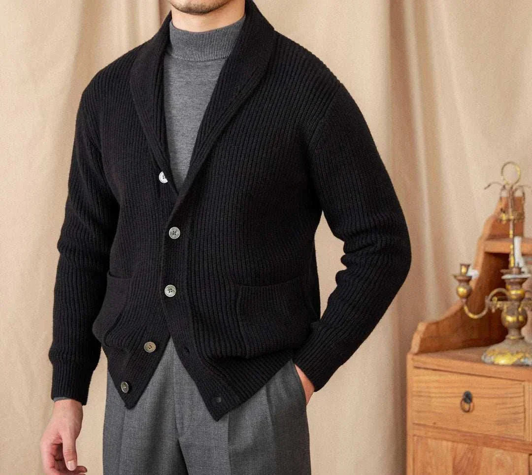 Herfstvest van vintage materialen