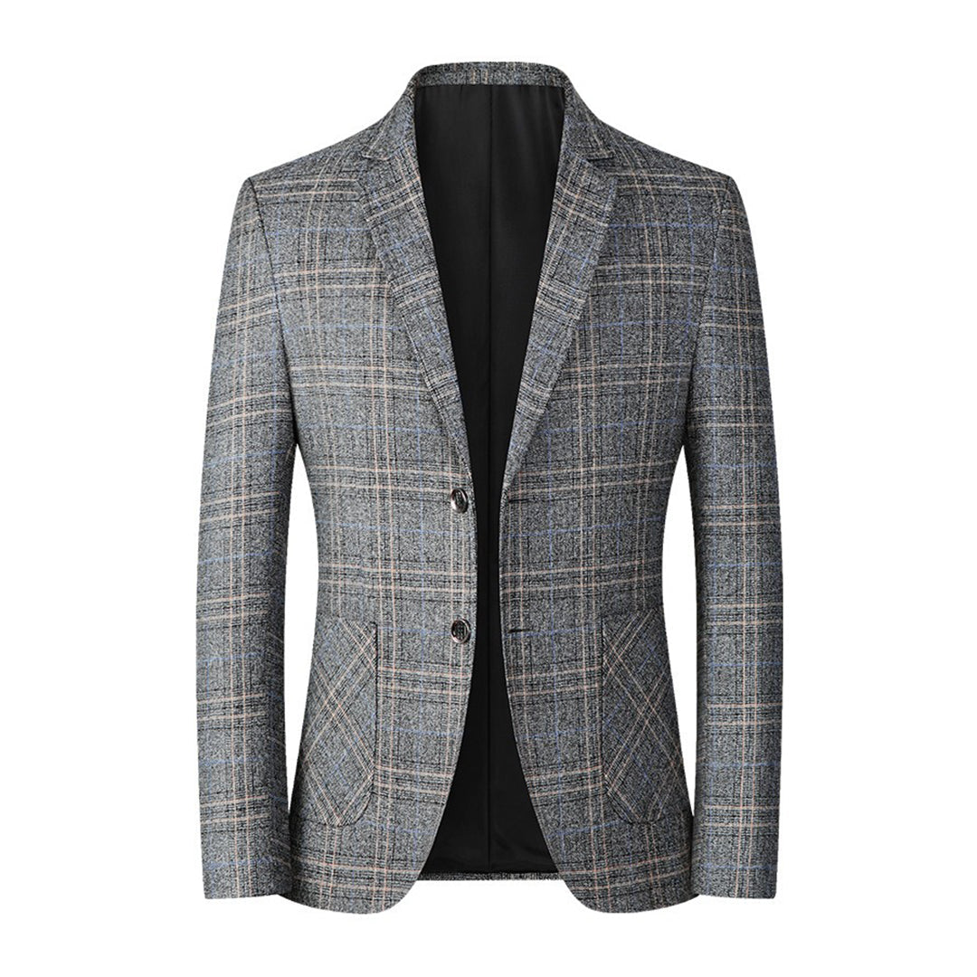 Elegante Heren Blazer Ruit-1