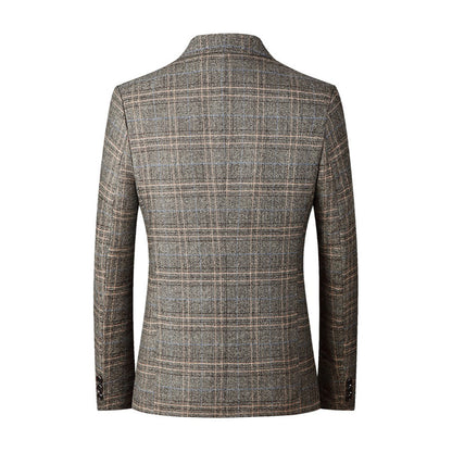 Elegante Heren Blazer Ruit-3