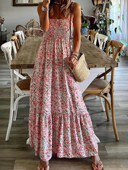 Lange Zomerjurk Dames - Boheems-1