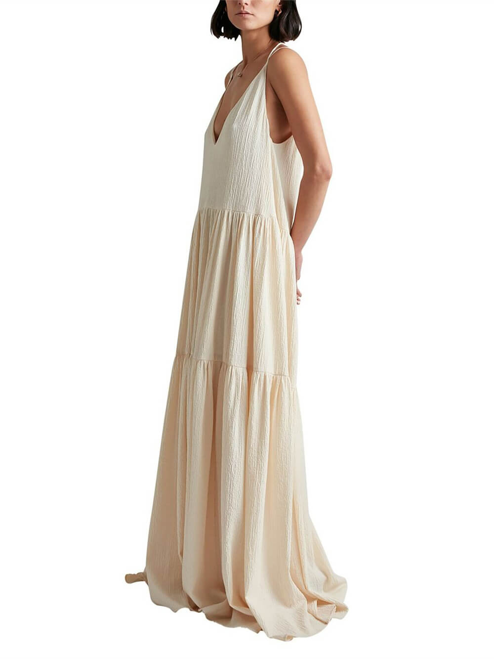 Dames Jurk - Maxi Lengte - Flatterende Snit - Casual Elegantie

