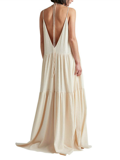 Dames Jurk - Maxi Lengte - Flatterende Snit - Casual Elegantie

