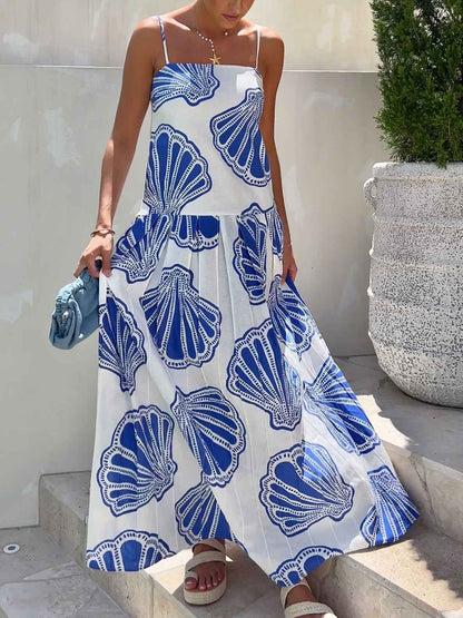 Lichte Maxi Jurk Voor Dames Zomer-1