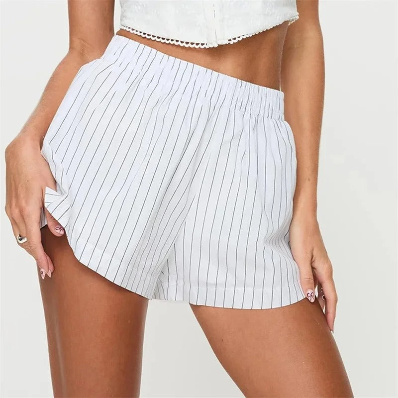 Luchtige Gestreepte Boxershorts-1