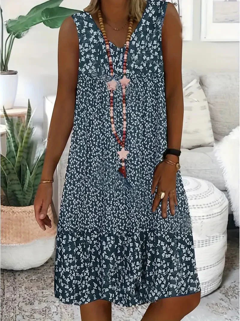Variant image for Luchtige Zomerjurk Dames Bloemen-6