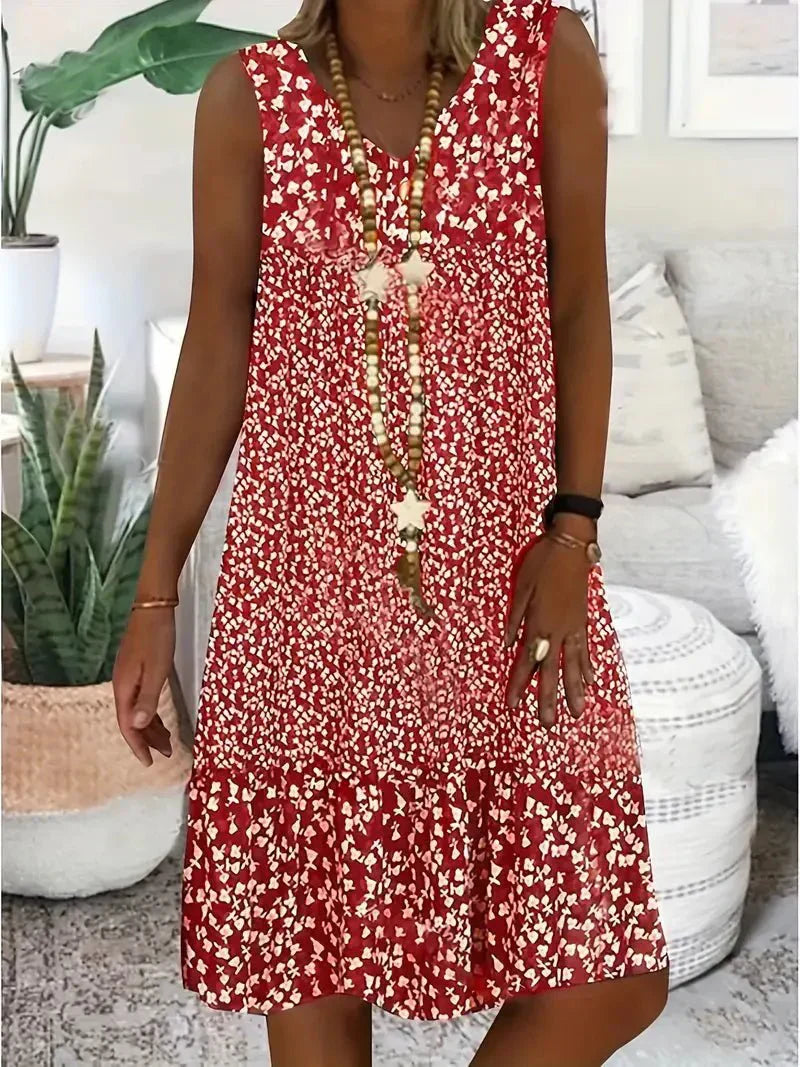 Variant image for Luchtige Zomerjurk Dames Bloemen-1