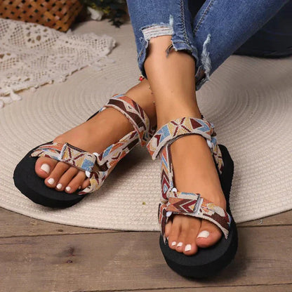 Dames Sandalen - Orthopedisch Design - Ergonomische Pasvorm - Hoogwaardige Afwerking