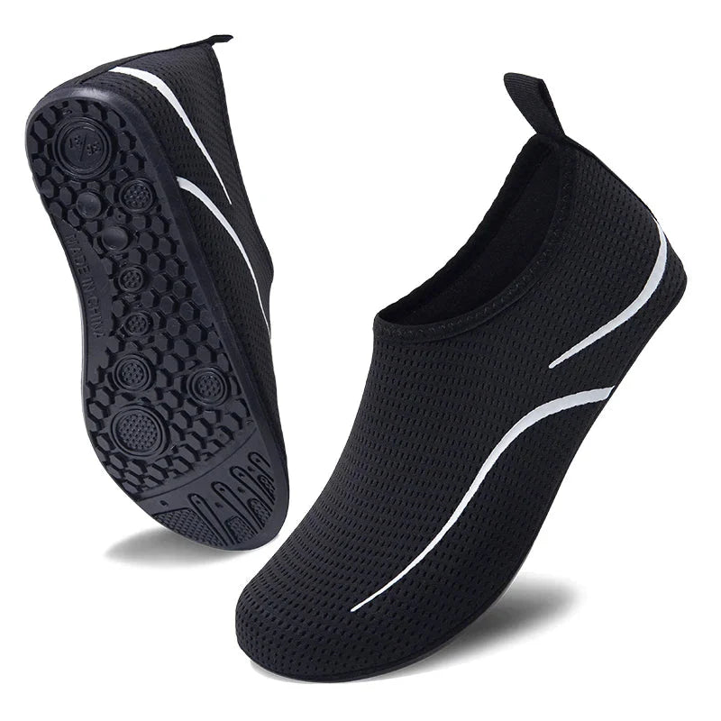 Unisex aquaschoenen – waterdicht – antislipzool – stretchstof
