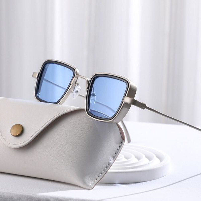 Heren Zonnebril – Uniek Design – Polarized Vision – Steampunk Elementen

