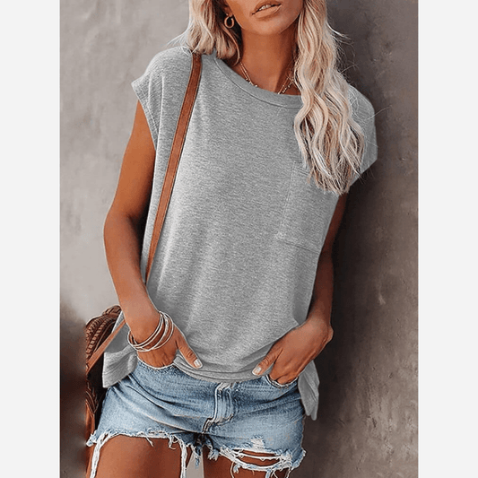Stijlvol Dames T-shirt Korte Mouwen-1