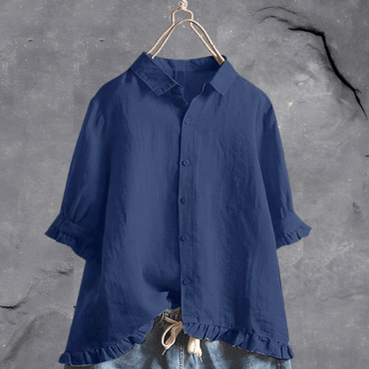 Variant image for Stijlvol Katoenen T Shirt Dames-3
