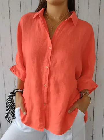 Stijlvolle Dames Blouse Lange Mouw-6