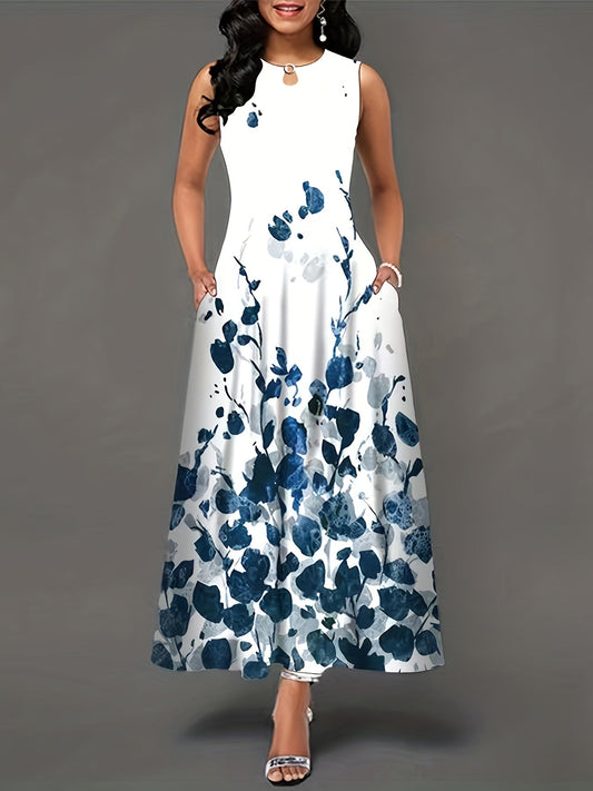 Stijlvolle Maxi Jurk Zomer Dames-1