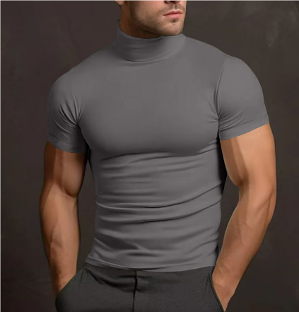 Variant image for Turtleneck T-shirt Voor Mannen-31