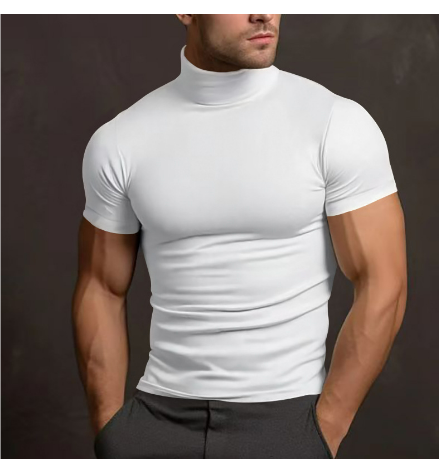 Variant image for Turtleneck T-shirt Voor Mannen-25