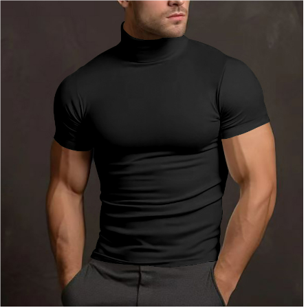 Variant image for Turtleneck T-shirt Voor Mannen-13