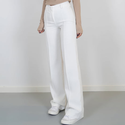 Dames Broek - Wijdere Pasvorm - Tijdloos Ontwerp - Hoogwaardig Materiaal
