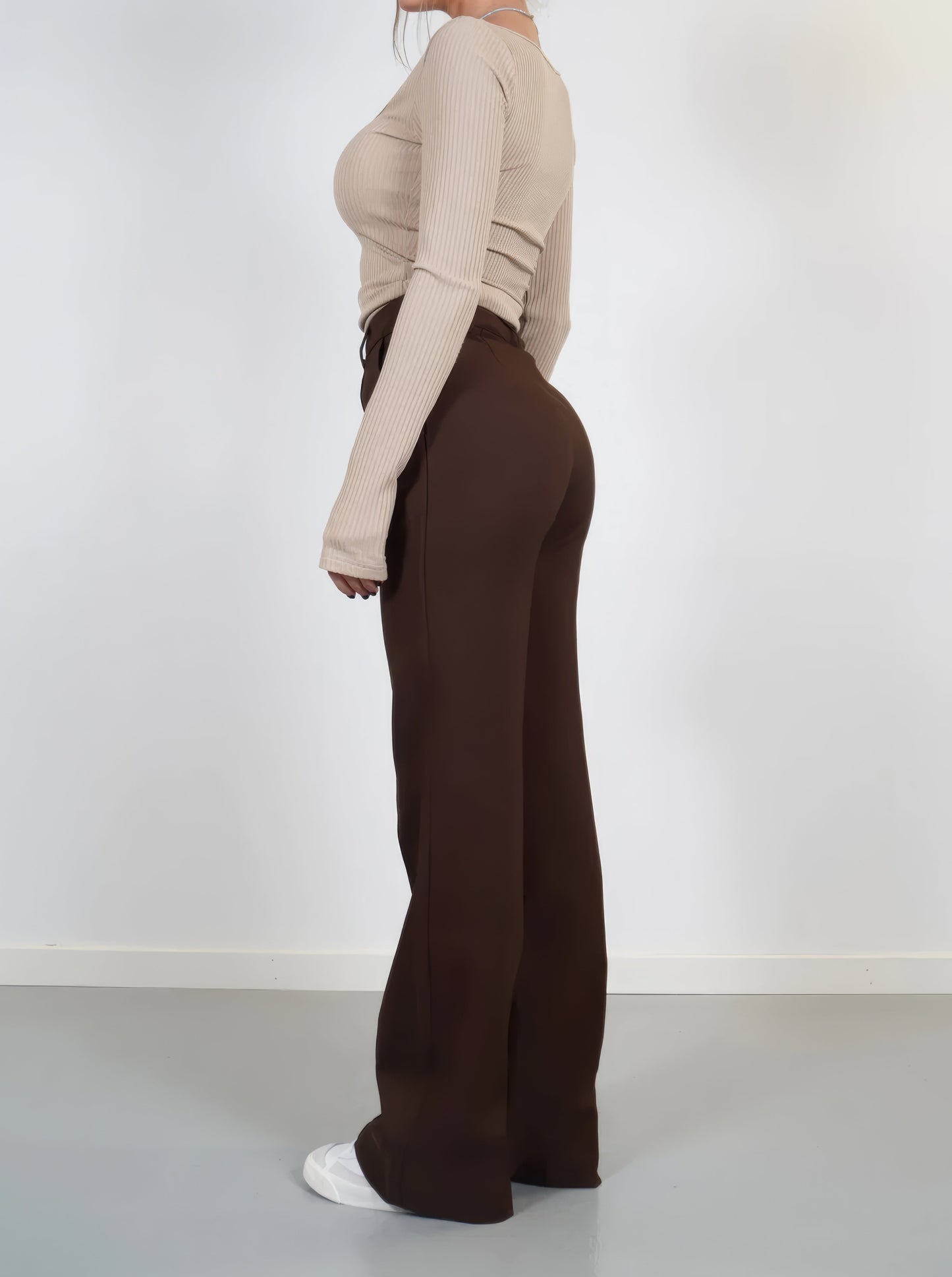 Dames Broek - Wijdere Pasvorm - Tijdloos Ontwerp - Hoogwaardig Materiaal