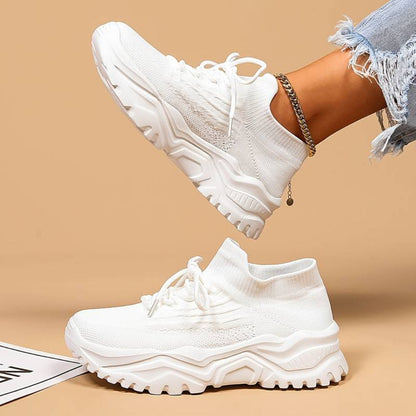 Witte Sneakers Dames Voor Comfort-3