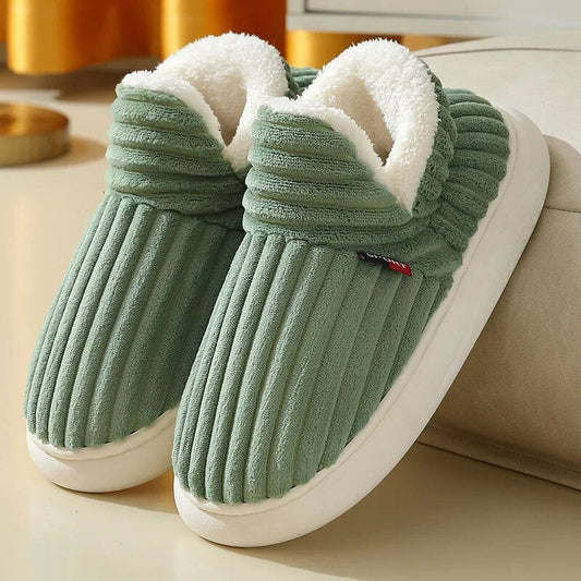 Zachte Sherpa Slippers Dames-1