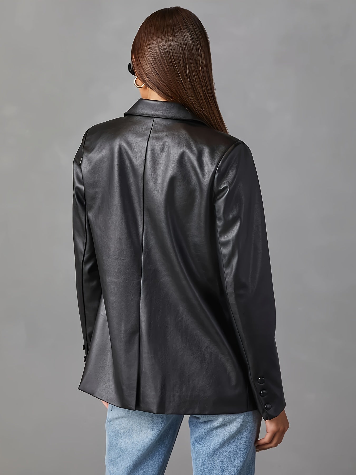 Zwarte Blazer met Knopsluiting – Elegant & Stijlvol voor Elke Gelegenheid