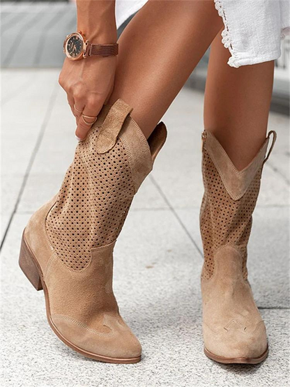 Variant image for Zwarte Cowboylaarzen Dames Comfort-25