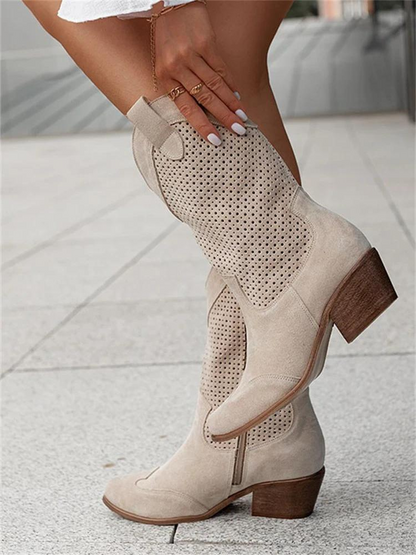 Variant image for Zwarte Cowboylaarzen Dames Comfort-16